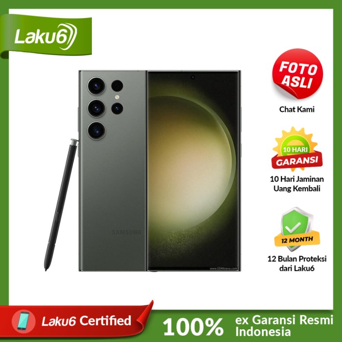 Jual Samsung Galaxy S23 Ultra 5g 12gb/512gb Garansi Resmi Sein Di ...