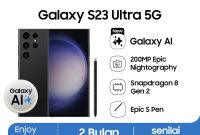 Samsung Galaxy S23 Ultra black color for sale